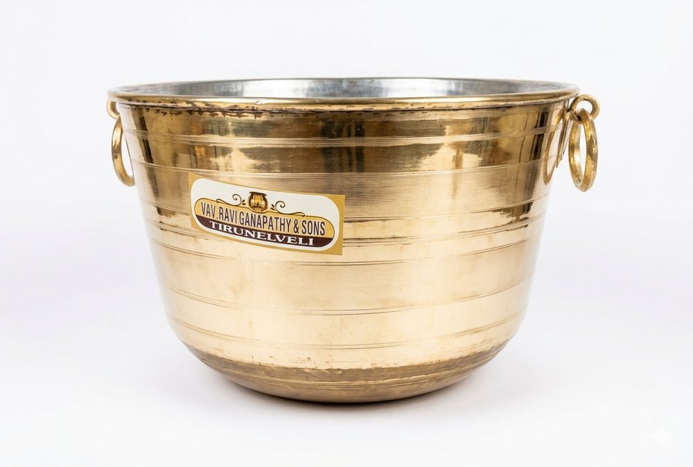 Brass vana pot