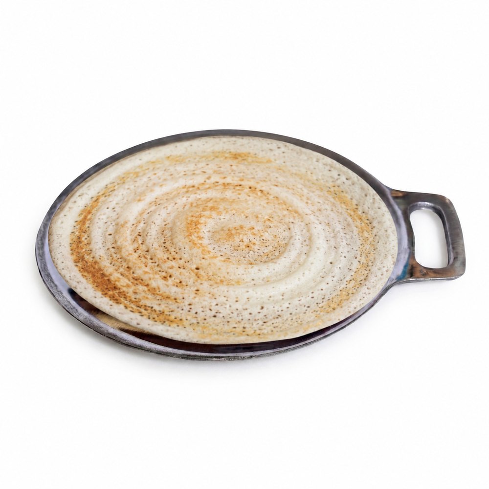 Dosa on aluminium tawa